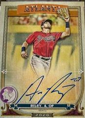 Austin Riley [GQ Logo Swap] Baseball Cards 2020 Topps Gypsy Queen Autographs Prices