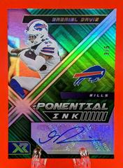 Gabriel Davis [Green] Football Cards 2022 Panini XR X Ponential Ink Autograph Prices
