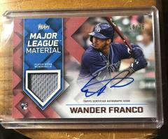 Wander Franco #MLMA-WF Baseball Cards 2022 Topps Major League Material Autographs Prices