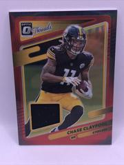 Chase Claypool [Red] Football Cards 2021 Panini Donruss Optic Threads Prices