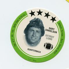 Gary Danielson Football Cards 1981 Msa Holsum Discs Prices
