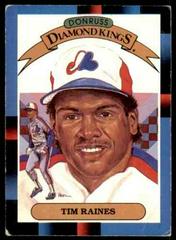 Tim Raines [Diamond Kings] Baseball Cards 1988 Donruss Prices