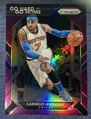 Carmelo Anthony [Purple Prizm] #16 Basketball Cards 2016 Panini Prizm Go Hard or Go Home Prices