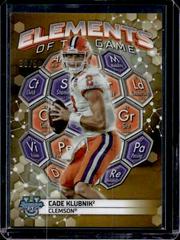 Cade Klubnik [Gold] #ETG-6 Football Cards 2023 Bowman's Best University Elements of the Game Prices