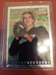 Scott Elarton #242 Baseball Cards 1995 Bowman Gold Foil Prices