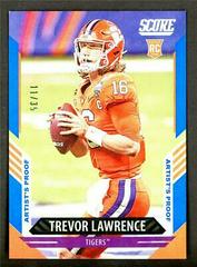 Trevor Lawrence [Artist's Proof] Football Cards 2021 Panini Score Prices