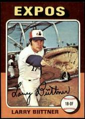 Larry Biittner #543 Baseball Cards 1975 Topps Mini Prices