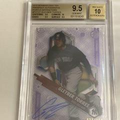 Gleyber Torres [Autograph Purple Diffractor] Baseball Cards 2018 Bowman High Tek Prices