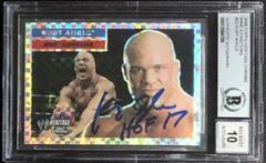 Kurt Angle Wrestling Cards 2006 Topps Heritage Chrome WWE Autographs Prices