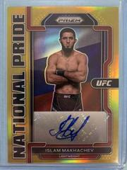 Islam Makhachev [Gold] Ufc Cards 2022 Panini Chronicles UFC National Pride Signatures Prices