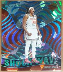 Jonquel Jones [Cubic] #2 Basketball Cards 2022 Panini Revolution WNBA Shock Wave Prices