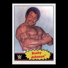 Rocky Johnson Wrestling Cards 2021 Topps Living WWE Prices