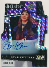 Skye Blue [Autograph Purple Diamond] #141 Wrestling Cards 2022 Upper Deck Allure AEW Prices