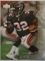 Jamal Anderson [Exclusives Silver] #11 Football Cards 2000 Upper Deck Prices