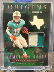 Jaylen Waddle [Green] #HR-JWA Football Cards 2022 Panini Origins Hometown Roots Prices