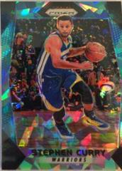 Stephen Curry [Blue Ice] #41 Basketball Cards 2017 Panini Prizm Prices