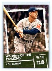 Lou Gehrig #WOD-8 Baseball Cards 2020 Topps Warriors of the Diamond Prices