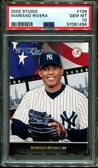 Mariano Rivera #109 Baseball Cards 2002 Studio Prices
