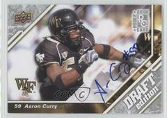 Aaron Curry [Autograph] Football Cards 2009 Upper Deck Draft Edition Prices