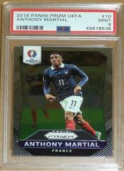 Anthony Martial #10 Soccer Cards 2016 Panini Prizm UEFA Prices