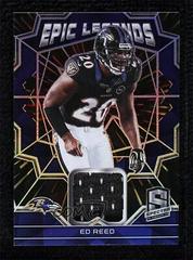 Ed Reed [Hyper] Football Cards 2022 Panini Spectra Epic Legends Materials Prices