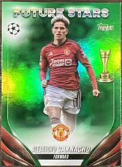Alejandro Garnacho [Green Foilboard] #115 Soccer Cards 2023 Topps UEFA Club Prices