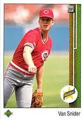 Van Snider [Star Rookie] #23 Baseball Cards 1989 Upper Deck Prices