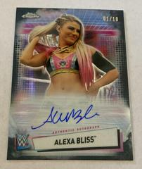 Alexa Bliss [Black Refractor] Wrestling Cards 2021 Topps Chrome WWE Autographs Prices