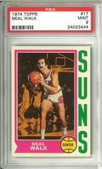 Neal Walk Basketball Cards 1974 Topps Prices
