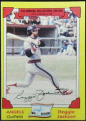 Reggie Jackson #19 Baseball Cards 1982 Topps Drake's Big Hitters Prices