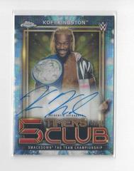 Kofi Kingston Wrestling Cards 2021 Topps Chrome WWE 5 Timers Club Autographs Prices