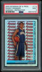 Danny Granger [Chrome Refractor] #112 Basketball Cards 2005 Bowman Prices