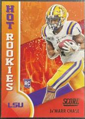 Ja'Marr Chase #HR4 Football Cards 2021 Panini Score Hot Rookies Prices