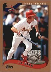 J.D. Drew Baseball Cards 2002 Topps Opening Day Prices