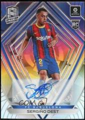 Sergino Dest [Autograph Silver] Soccer Cards 2020 Panini Chronicles Spectra La Liga Prices
