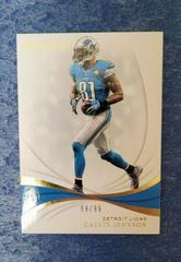 Calvin Johnson #34 Football Cards 2019 Panini Immaculate Collection Prices