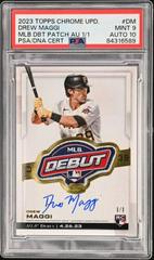 Drew Maggi #RDP-DM Baseball Cards 2023 Topps Chrome Update MLB Debut Patch Autograph Prices