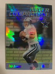 Troy Aikman [Refractor] Football Cards 1999 Stadium Club Chrome Never Compromise Prices