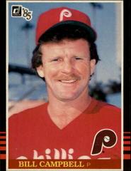 Bill Campbell #163 Baseball Cards 1985 Donruss Prices
