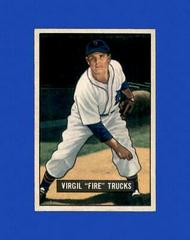 Virgil Trucks #104 Baseball Cards 1951 Bowman Prices