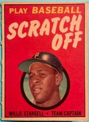 Willie Stargell Baseball Cards 1971 Topps Scratch Offs Prices