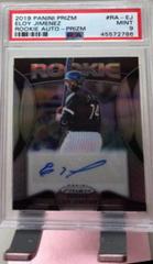 Eloy Jimenez [Carolina Blue Prizm] #RA-EJ Baseball Cards 2019 Panini Prizm Rookie Autographs Prices
