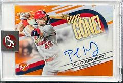 Paul Goldschmidt [Orange] #GA-PG Baseball Cards 2023 Topps Pristine Going Gone Autographs Prices