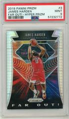 James Harden [Hyper Prizm] Basketball Cards 2019 Panini Prizm Far Out Prices