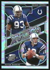 Dwight Freeney, Peyton Manning #XO-10 Football Cards 2021 Panini Contenders Optic Xs and Os Prices