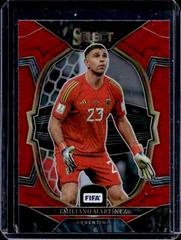 Emiliano Martinez [Red] #2 Soccer Cards 2022 Panini Select FIFA Prices