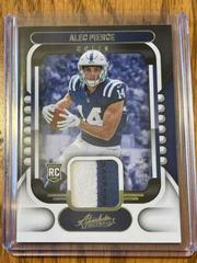 Alec Pierce [Gold] #ARM-21 Football Cards 2022 Panini Absolute Rookie Materials Prices