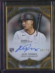 Alek Thomas Baseball Cards 2022 Topps Transcendent Collection Autographs Prices