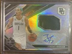 Jeremy Sochan #LM-JSO Basketball Cards 2022 Panini Chronicles Draft Picks Limited Rookie Jersey Autograph Prices