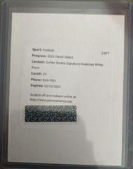 Kyle Pitts [White] #JRS-KPI Football Cards 2021 Panini Select Jumbo Rookie Signature Swatches Prices